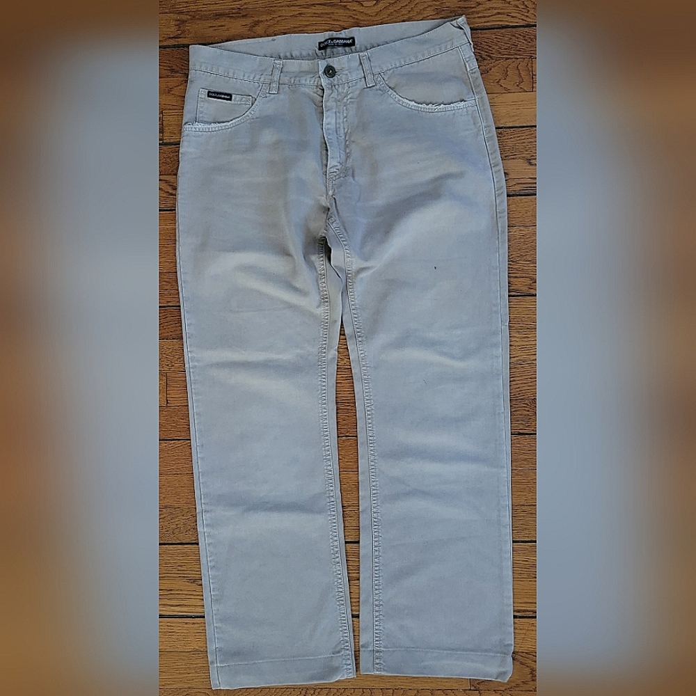 Dolce & Gabbana Khaki Pants